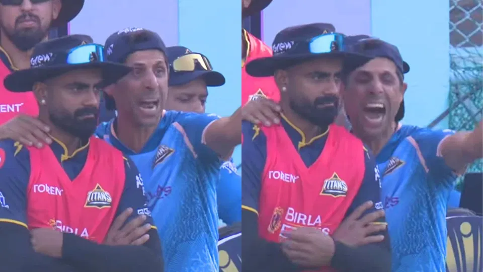 Ashish Nehra’s Animated Dugout Outburst Goes Viral As GT Lose Grip At Death vs LSG